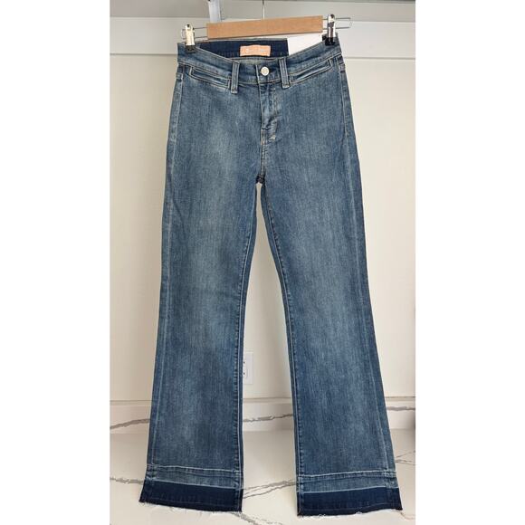 NWT 7 For All Mankind Blair Dojo Flare Leg Trouser Size 26 (34" inseam) - Picture 1 of 10